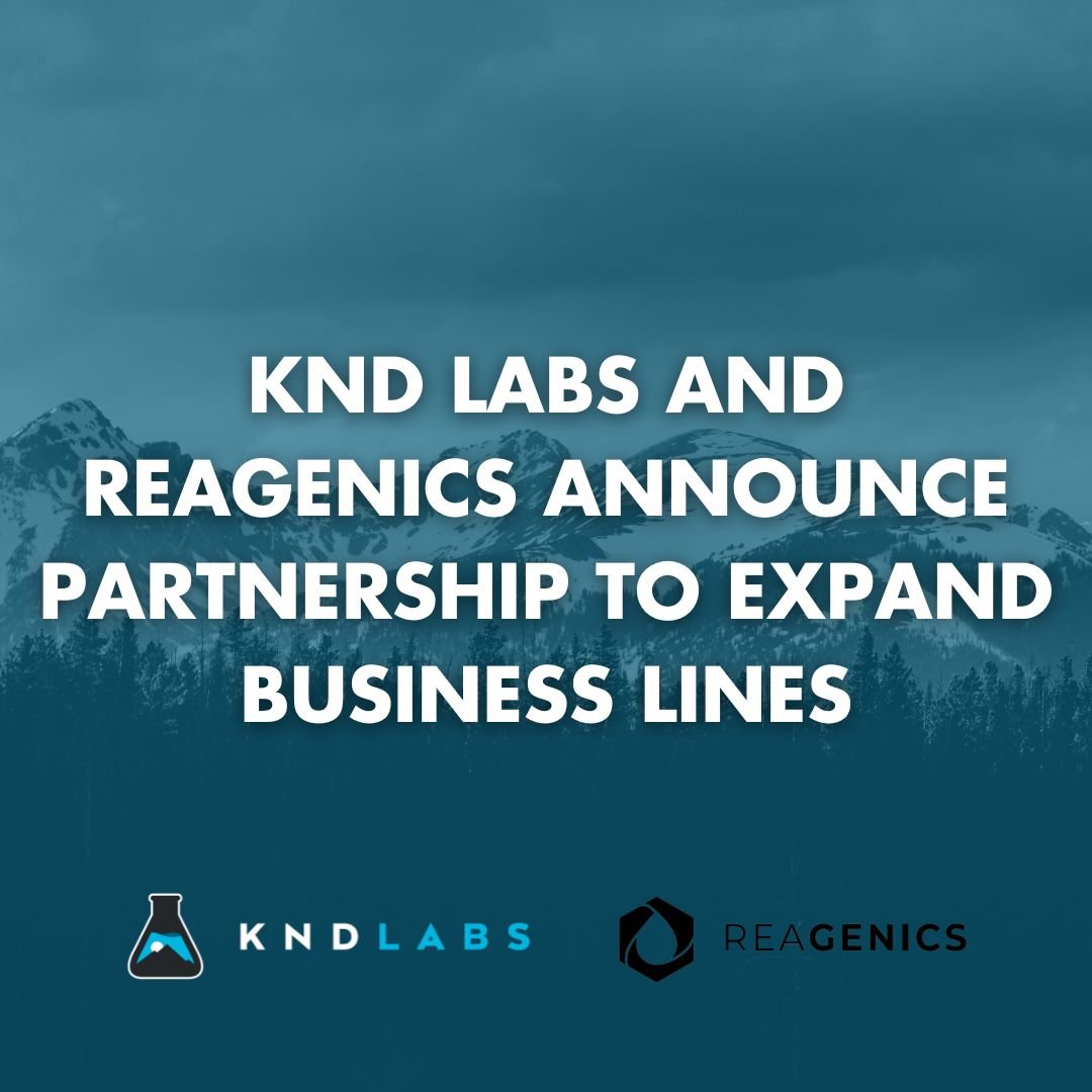 KND Labs and ReaGenics Announce Partnership to Expand Business Lines - KND Labs
