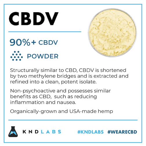 KND Labs Introduces CBDV, New Industry-Leading Ingredient