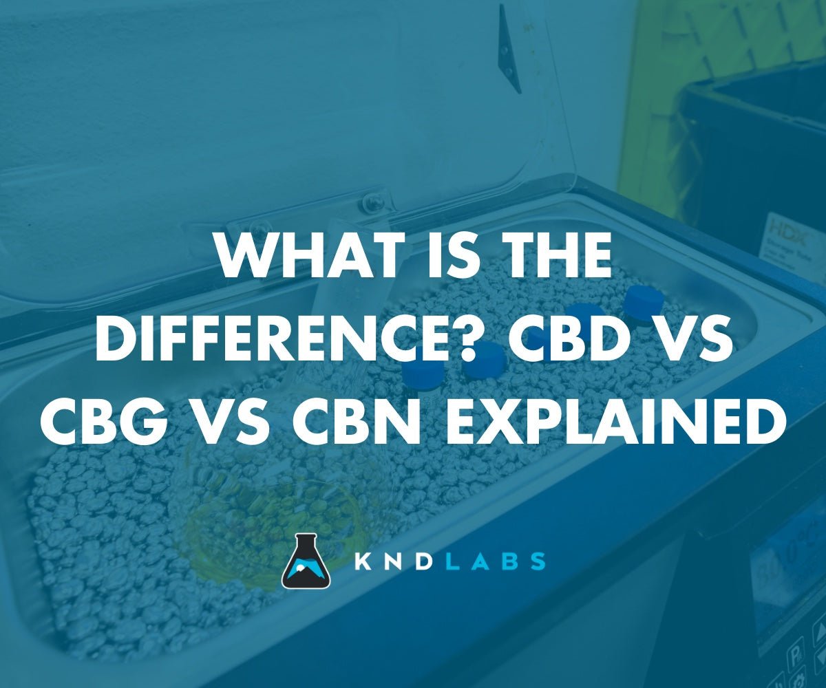 What Is the Difference? CBD vs CBG vs CBN Explained - KND Labs