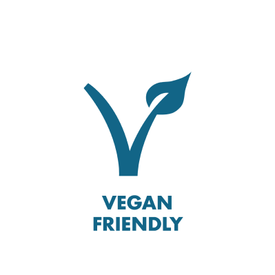 Vegan Friendly branded icon badge